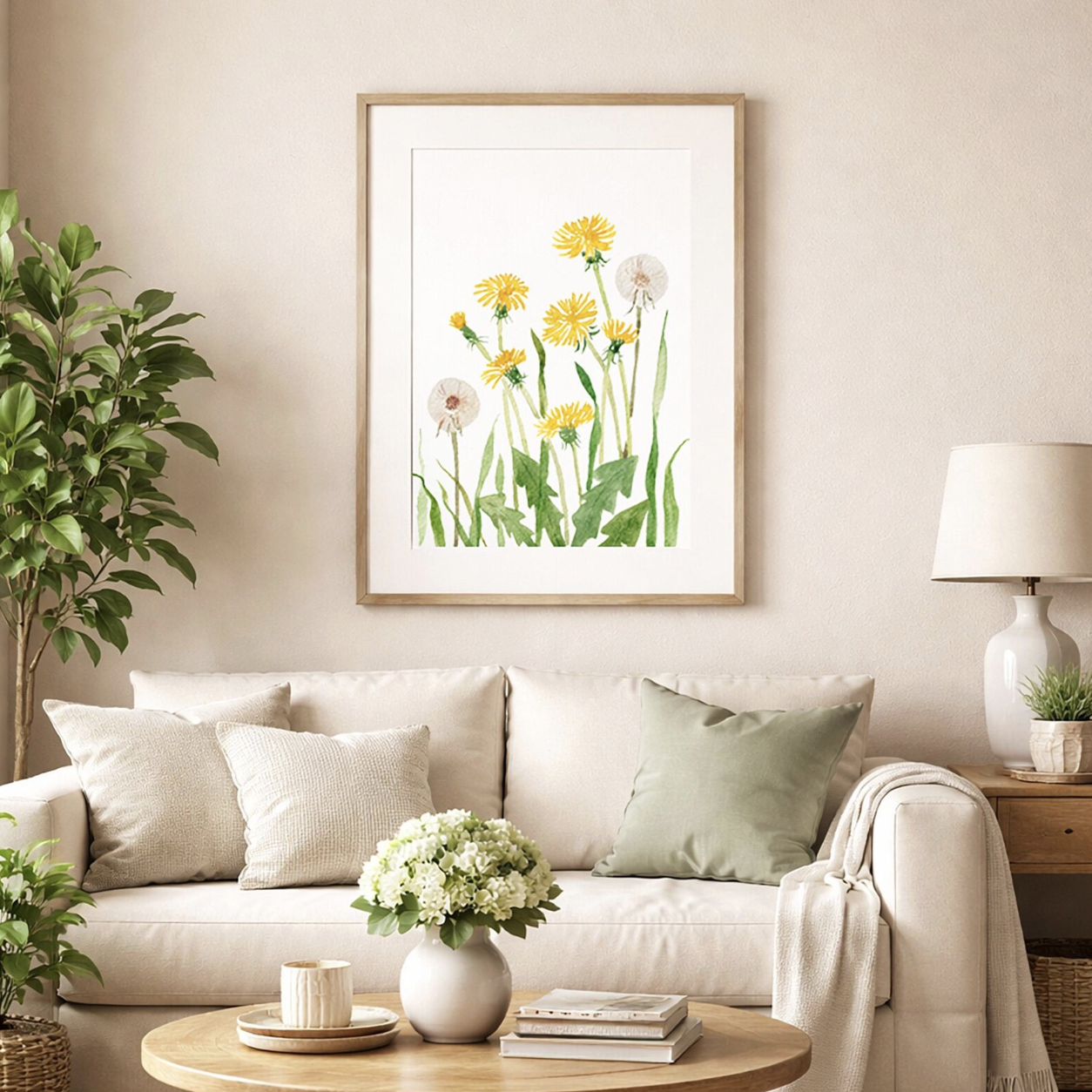 Floral art prints